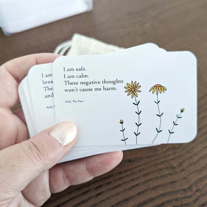 Anxiety Affirmation Pocket Cards